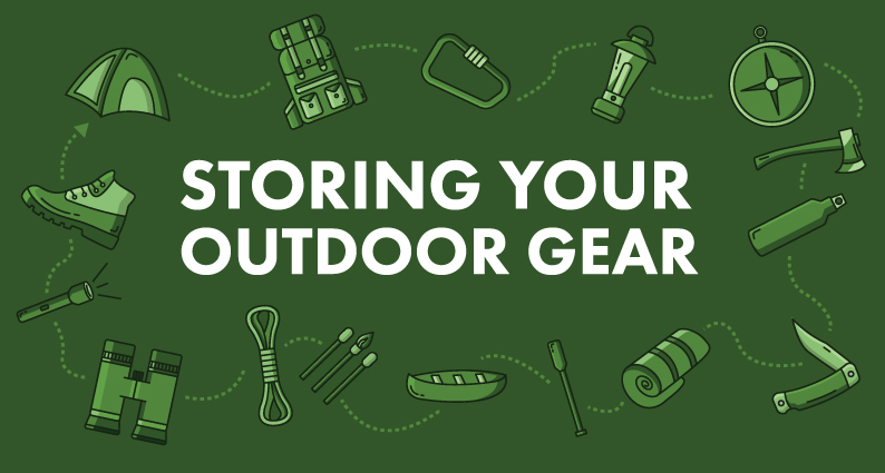 storing outdoor gear